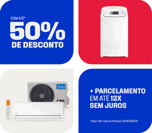 Ofertas em eletrodomésticos