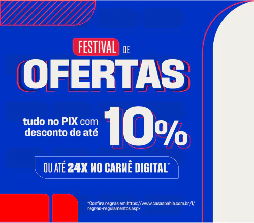 Festival de ofertas Casas Bahia