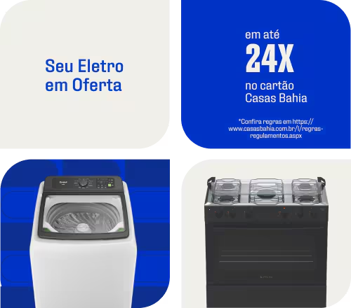 Seu eletro em oferta