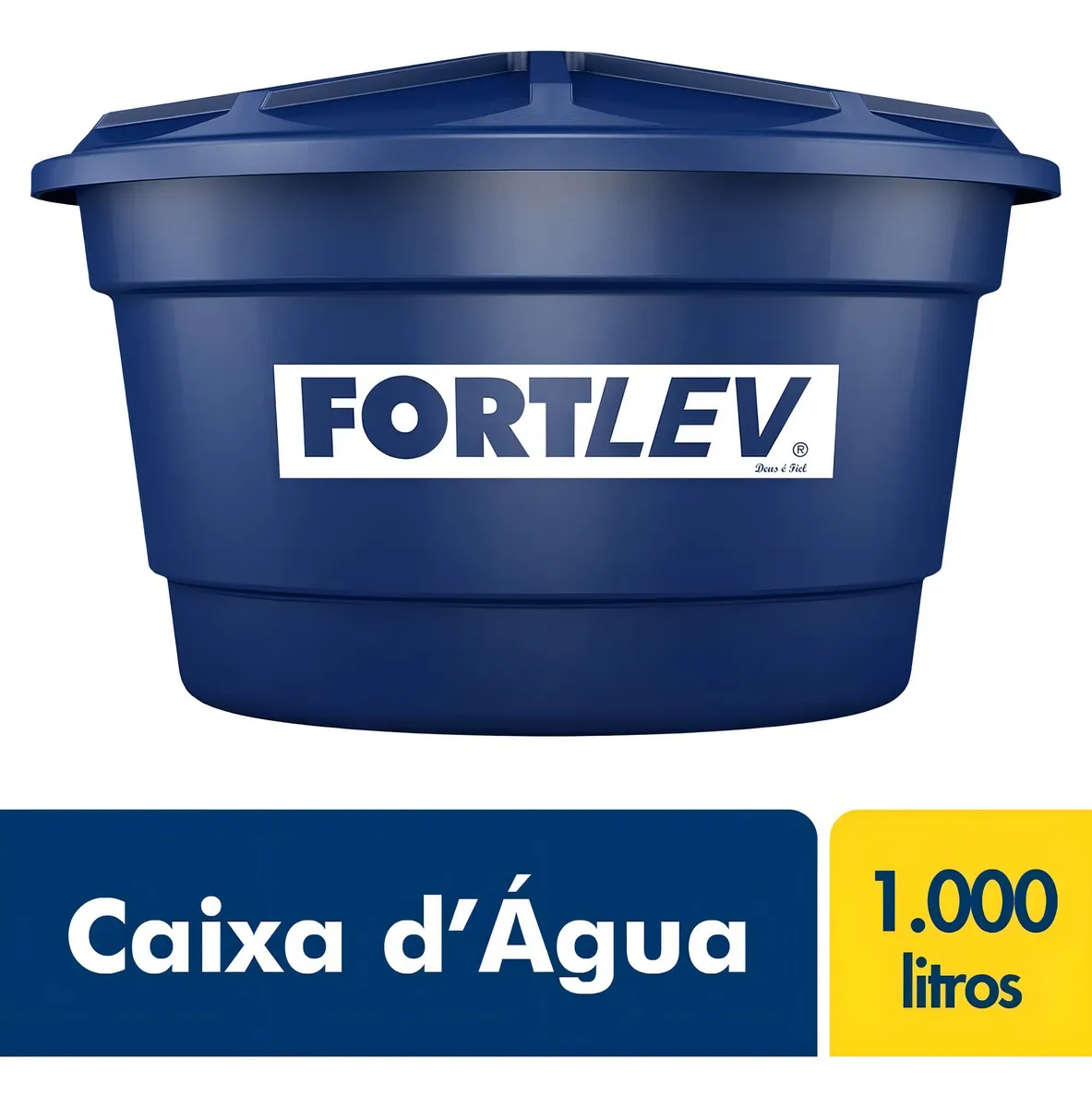 Caixa D'água Fortlev 1000l Azul Vertical versao 2