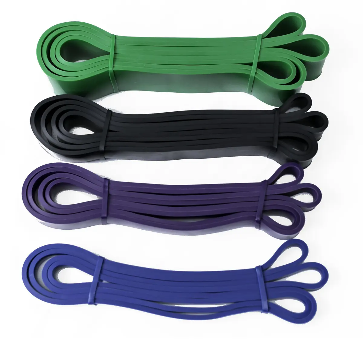 Kit Super Band 4 Intensidades Odin Fit Elasticos Power Band Treino versao 2